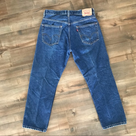 Vintage Levi’s 505 regular fit jeans - Picture 5 of 7